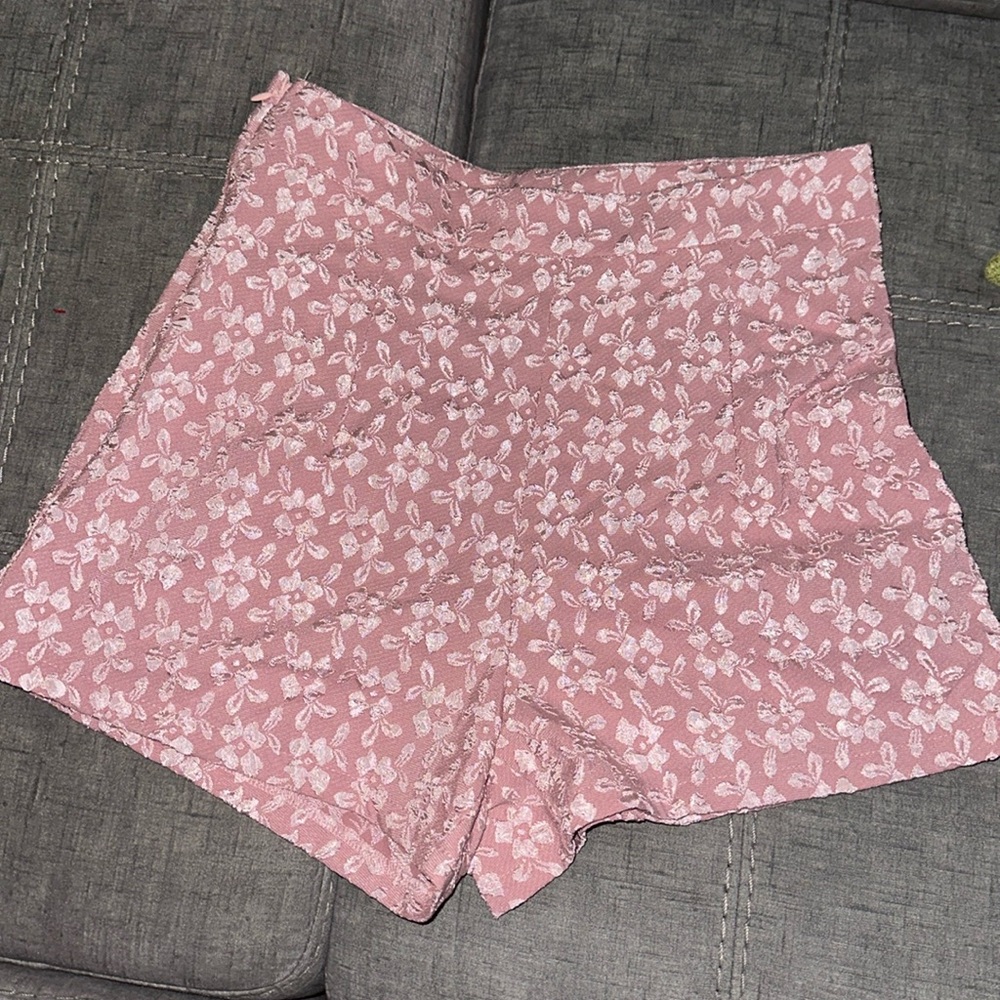 Pretty Light Pink Shorts